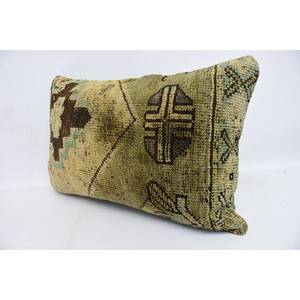 หมอนขนสัตว์16X24อันหรูหราเบาะพิมพ์ลายวินเทจผ้าแคนธาปักลายผ้าทอสีเบจฟูสำหรับตกแต่งพื้นโซฟา - Product Image 4