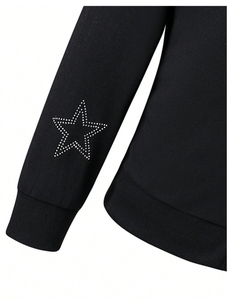 <b>Plus</b> <b>Size</b> Oem Custom Low Moq Men Rhinestone Tracksuit Pakistan Manufacturer Men Rhinestone Tracksuit - Product Image 4
