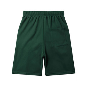 High Street Men's Casual Sports Gym <b>Shorts</b> 100% Cotton Breathable <b>Fleece</b> Custom Logo Oversized Plain Drawstring Design Good - Product Image 2