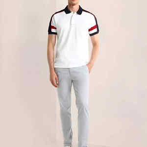 Polo Casual para Hombre, Ropa de Invierno, Secado Rápido, Manga Corta, Diseño Más Reciente, Antiarrugas, Bordado, Tejido de Punto, Precio Bajo - Product Image 2