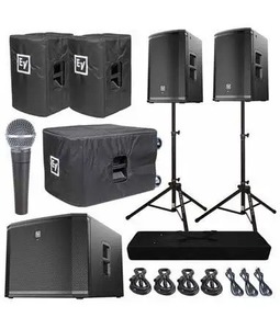 NUEVO + ETX-18SP Subwoofer Activo de 1800W con Iluminación LED RGB, Nuevo Altavoz PA de 18 Pulgadas - Product Image 2