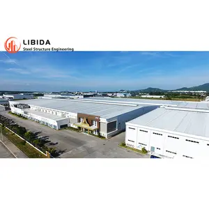 China Factory Supply Cheap Prefab Anti-Russ Steel Structure Warehouse Workshop for Industry