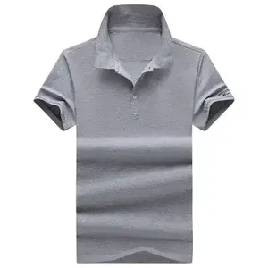 Chemises de golf sophistiquées pour hommes, tissu tricoté respirant, séchage rapide, manches courtes, design décontracté pour les golfeurs - Product Image 3