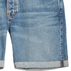 Shorts de Mezclilla Rectos de Cintura Alta - Estilo Casual Urbano, 100% Algodón, Lavables y de Secado Rápido, con Logotipo Personalizado - Product Image 6