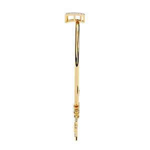 Fabulosa Pulsera de Moda con Dijes de Diamantes Cultivados en Laboratorio en Oro de 18K - Product Image 4