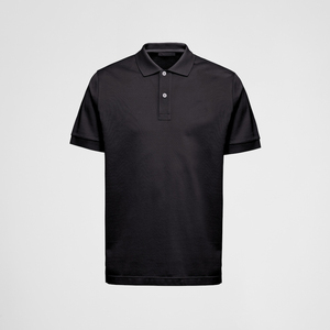 Camiseta Polo con estampado personalizado de logotipo en blanco para hombre, camiseta Polo de Golf liso de algodón 100% - Product Image 6