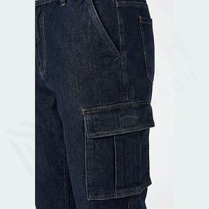 High Street Style Gradient Whisker <b>Denim</b> <b>Trousers</b> Winter Casual Tie Dye Design Mid Waist Waxed Jeans Customized Color Wholesale - Product Image 5