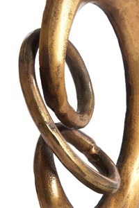 Ornement Eddy Matt Black ou Eddy Sculpture en bronze antique Light Living Ornament Eddy sculpture polie moderne - Product Image 5