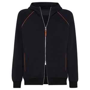 Sweat à capuche zippé pour homme de qualité supérieure avec logo personnalisé, en molleton 380 g/m², écologique, respirant, surdimensionné pour l'hiver - Product Image 6