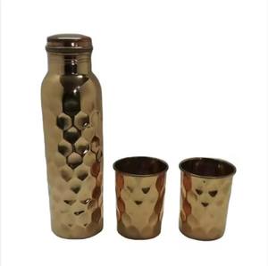 Ambiance Lifestyle Handmade 32oz Copper Drinkware Bouteille en plastique de bonne qualité pour boire Taille personnalisée disponible - Product Image 3