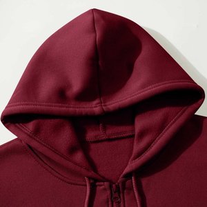 Men Pullover,Oversized Solid Hooded Sweatshirt Lightweight <b>Y2K</b> Hoodies Long Sleeve Fall Winter <b>Tops</b> - Product Image 4