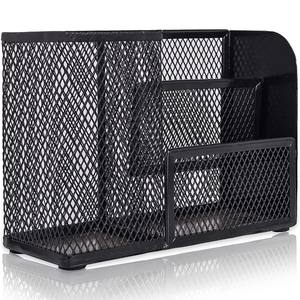 Organisateur de bureau multifonctionnel en fil métallique de haute qualité avec porte-stylo et porte-téléphone portable pour la maison ou le bureau - Product Image 2