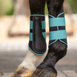 Bottes de brossage pour chevaux offrant une protection complète des tendons et des fetlocks absorbant à 2025 sur mesure au Pakistan pour l'équitation - Product Image 5
