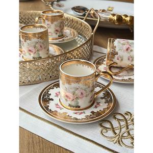 Tazza di caffè turco 24K Afitap 12 pezzi per 6 persone - Product Image 3
