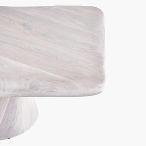 Moderno Industrial Vintage diseño Mango madera hecho a mano mesa de centro tronco fácil montaje personalizado Color hogar Hotel muebles - Product Image 5