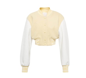 Chaqueta Universitaria XL para Mujer al por Mayor, Chaqueta Corta 100% Lana con Forro de Lino, Tela Estampada de Cuero Genuino 2026 - Product Image 4