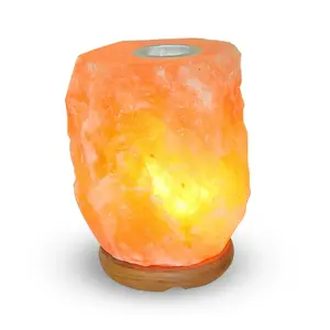 Difusor de aromaterapia Lámparas de sal de forma natural en tamaños personalizados, Lámpara de sal de terapia de forma natural, Lámparas de sal de la mejor calidad - Product Image 4