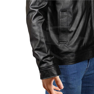 High Quality Men Leather <b>Jacket</b> Low MOQ Men Leather <b>Jacket</b> New Arrival Men Leather <b>Jacket</b> - Product Image 5