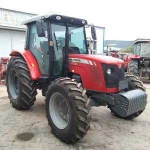 รถแทรกเตอร์ฟาร์มขนาดกะทัดรัด Massey Ferguson 1204 มือสอง พร้อมเครื่องยนต์ 100 แรงม้า ระบบขับเคลื่อน 4 ล้อ ชิ้นส่วนหลัก PLC คุณภาพสูง พร้อมเกียร์และลูกปืนคุณภาพ - Product Image 5