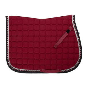 Tapis de selle de cheval 100% coton | Équipement équestre anglais antidérapant réglable de haute qualité en grandes tailles - Product Image 3