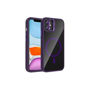 Funda de Silicona de Lujo Compatible con M-Safe EFFX Etro con Soporte y Protección para la Lente de la Cámara para iPhone 11 y 11 Pro - Gris - Product Image 2