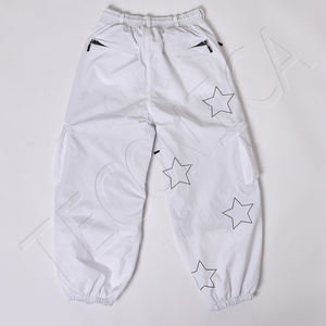 Wholesale OEM Customized Men Baggy Ski Snowboard <b>Pants</b> Waterproof Breathable Zippered Pockets Windproof And 100% Nylon Spandex - Product Image 1