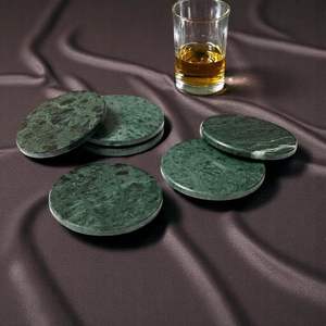 Sous-verres en pierre faits à la main Design moderne pour tapis et tampons décoration de vaisselle de salle à manger - Product Image 6