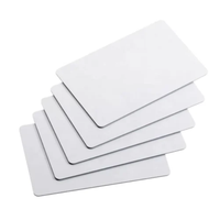 Carte PVC NFC 213 blanche imprimable par jet d'encre, carte intelligente NFC RFID pour le contrôle d'accès et l'impression d'identités