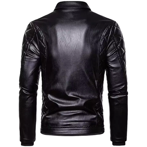 Veste en simili cuir pour homme, manches longues, dernier design, haute qualité, meilleur style, coupe ajustée, confortable, surdimensionnée - Product Image 6