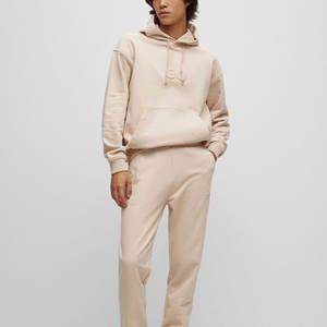 Venta directa de fábrica Color sólido Hombres Sudadera con capucha en relieve Diseño personalizado Hombres Sudadera con capucha en relieve en color sólido - Product Image 4