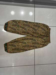 Pantalon sarouel en soie bohème imprimé floral pour femmes Style baggy unisexe été confortable Yoga pantalon Hippie Style Boho - Product Image 3