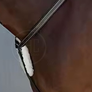 Plastron d'équitation directement en gros d'usine Plastron d'équitation de qualité supérieure en cuir - Product Image 6