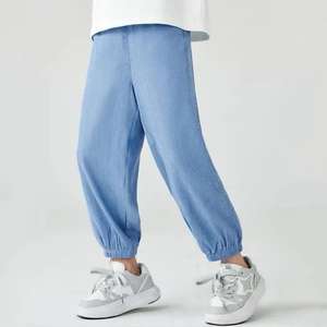 Pantalones vaqueros ligeros para niños, pantalones de linterna informales antimosquitos para primavera y verano - Product Image 5
