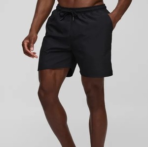 Short de formation sur mesure OEM pour hommes vêtements de sport et de ruine couleur noir vêtements d'été léger séchage rapide vêtements de sport confort - Product Image 4