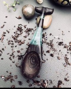 MEILLEURE QUALITÉ FABRIQUÉ À LA MAIN Résine Fourchette Cuillère Ustensiles En Bois Hautement Poli avec Logo Personnalisé Maison Hôtel Restaurants Directement Inde - Product Image 5