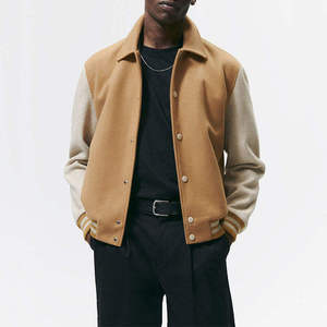 Chaqueta Universitaria 100% Poliéster, Colección de Ropa de Invierno Elegante y a la Moda para Hombre, Chaqueta de Béisbol Universitaria para Hombre - Product Image 3
