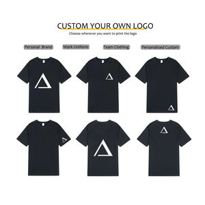 Streetwear personnalisé poids lourd lavé t-shirts O cou épais 100% coton Hip Hop coupe ample imprimé lavage à l'acide T-Shirt pour hommes - Product Image 6