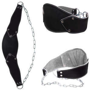 OEM Design High Quality Heavy Leather Dip <b>Belt</b> <b>Weight</b> Lifting Neoprene <b>Belt</b> Breathable Best Quality <b>Belts</b> for Adults - Product Image 3