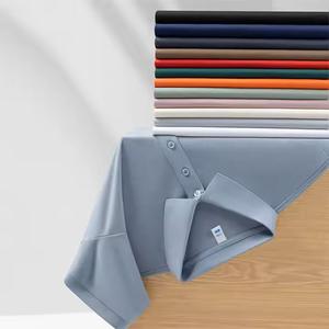 Uniforme de Trabajo Personalizado de Alta Calidad, Camisa Deportiva de Secado Rápido con Bolsillo, de Algodón y Lona con Spandex, para Hombres de Negocios, Empleados y Golfistas - Product Image 1