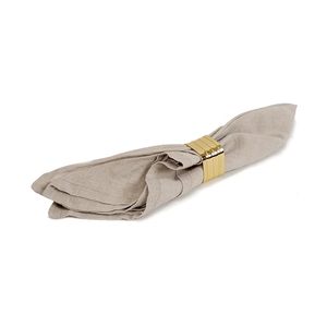 Servilletero Harvey de latón de alta calidad, una decoración de estilo de diseño de lujo para mesa impresionante, agregue un toque romántico a las cenas - Product Image 6