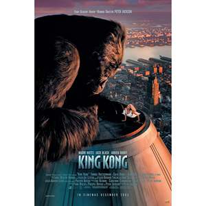 King Kong Wall <b>Poster</b> Made of Durable Paper Material - Product Image 1