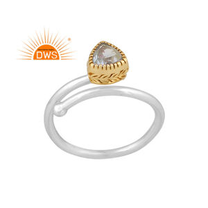 Anillo ajustable de piedras preciosas de amatista verde Natural de plata de ley fina más vendido, joyería personalizada para mujer, regalo para ella - Product Image 1