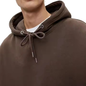 Sweats à capuche personnalisés de haute qualité 500 Gsm pour hommes Streetwear Casual Plain Sports Hoodies Sweats à capuche pour hommes - Product Image 6