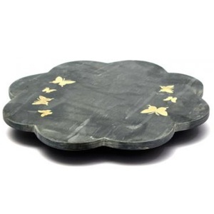 Planche à découper en bois de marbre de meilleure qualité Conception unique d'artisanat indien pour la qualité décorative de maison de cuisine écologique - Product Image 1