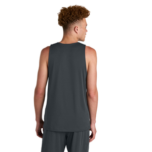 Sport-Tek Hombres Competidor Racerback Tank Tops Singlet Sólido Absorbe la humedad Gym Fitness Stringer Top PosiCharge Technology - Product Image 6