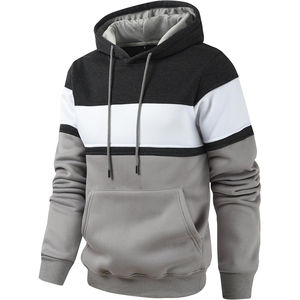 Sudaderas con Capucha para Hombre, Diseño Sólido a la Moda, para Impresión de Logotipo Personalizado, Estilo Hip Hop, Ropa Deportiva para Gimnasio, para Invierno - Product Image 5