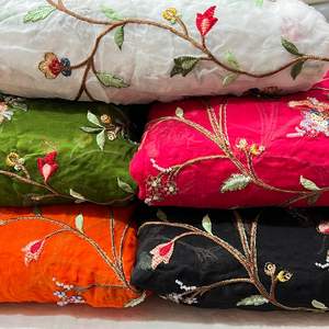 Customized Dobby Dot Eco-Friendly Digital Printed Polyester Fabrics <b>for</b> Home Textile Curtains and Chair Covers Wholesale - Product Image 5