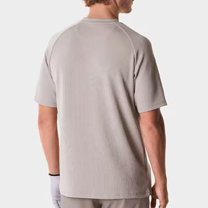 T-shirts pour hommes de haute qualité, manches courtes, vêtements d'été décontractés, 100% coton, couleur unie, col rond, style streetwear, coupe régulière - Product Image 2