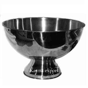 Modern Design Polished Hammered Silver Metal <b>Disposable</b> Party Bowl for Fruits - Product Image 5