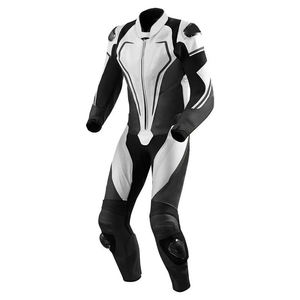 Traje de Carreras de Motocicleta de Cuero de Primera Calidad con Diseño de Tendencia 2024, Transpirable e Impermeable, Hecho en Pakistán - Product Image 5